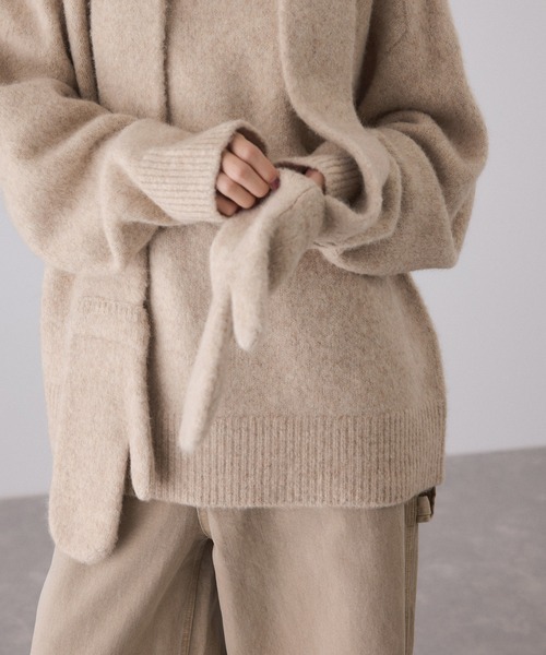 ADAM ET ROPE'（アダムエロペ） ニット セーター 「サステナブル」YAK