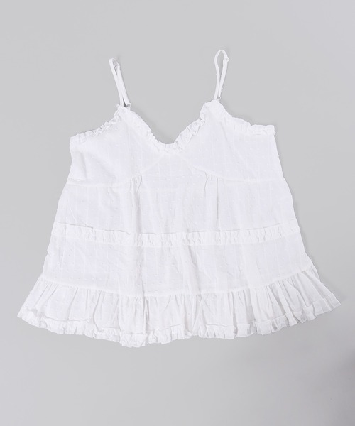 キャミソール 「PHILLY」コットンレースフリルキャミ : ZOZOTOWN Yahoo