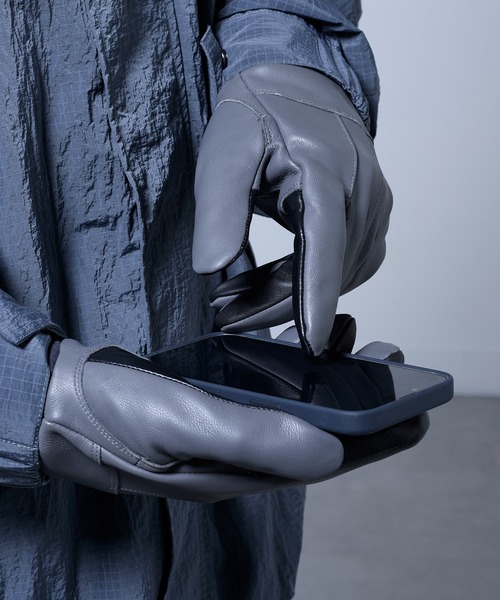 HARRIS TWEED（ハリスツイード） 手袋 「SETUP7」スマホ対応レザー