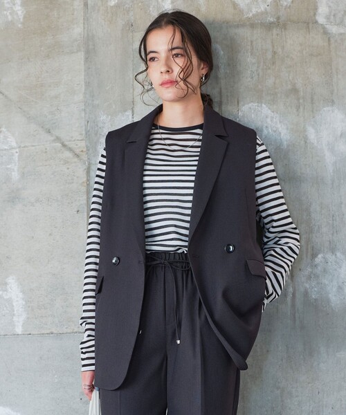 green label relaxing（グリーンレーベルリラクシング） ベスト ジレ