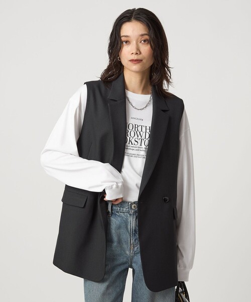 green label relaxing（グリーンレーベルリラクシング） ベスト ジレ