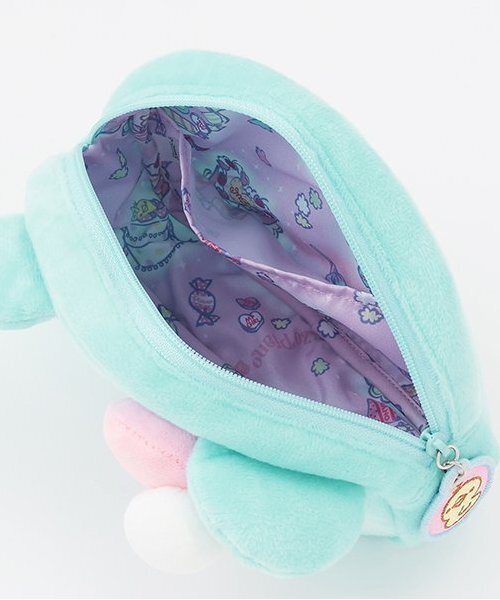 mezzo piano ポーチ ミミ・ポポ キャラクターフェイス ポーチ キッズ