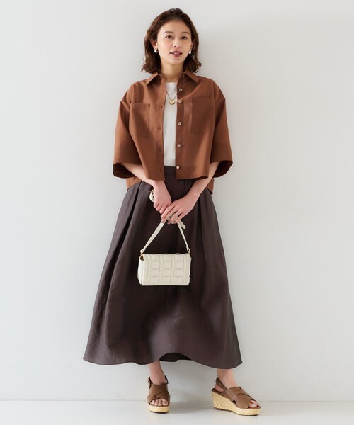 UNTITLED（アンタイトル） スカート 「セットアップ可能/手洗い可