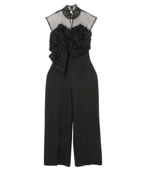 LAGUNAMOON（ラグナムーン） パンツドレス LADYカットジャガードベア