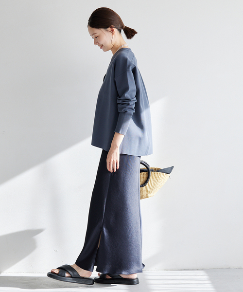 IENA（イエナ） スカート 「追加5」ダブルサテンスカート : ZOZOTOWN