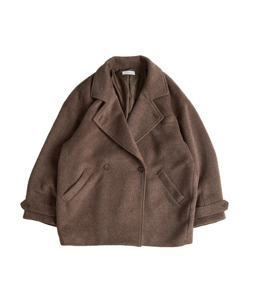 MUHET（ミュエータ） コート アウター shaggy half coat / シャギー
