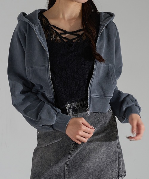 apres jour mignon（アプレジュールミニョン） パーカー ピグメント