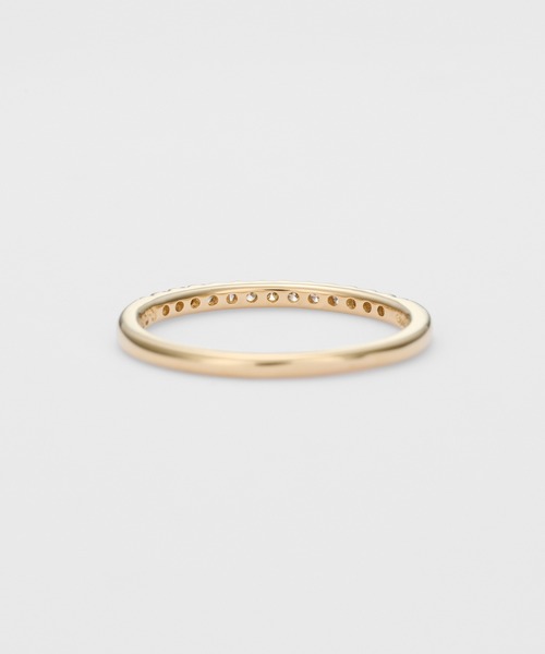 agete（アガット） 指輪 リング K18ダイヤモンドピンキーリング