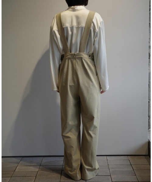 CLANE（クラネ） オールインワン CLANE DEEP U NECK SALOPETTE