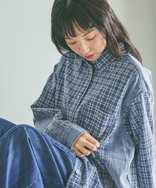 niko and…（ニコアンド） ブラウス シャツ 「NKJ 2026SS」 ワーク