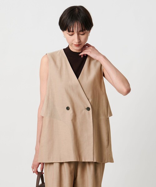 UNITED ARROWS（ユナイテッドアローズ） ベスト ジレ シアー バック