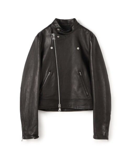 MACPHEE（マカフィー） レザージャケット ライダース ラムレザー
