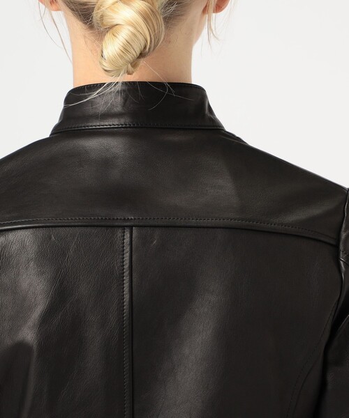 MACPHEE（マカフィー） レザージャケット ライダース ラムレザー