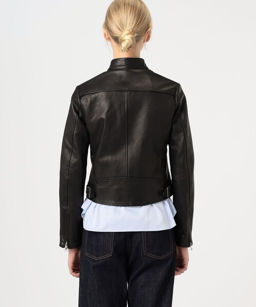 MACPHEE（マカフィー） レザージャケット ライダース ラムレザー