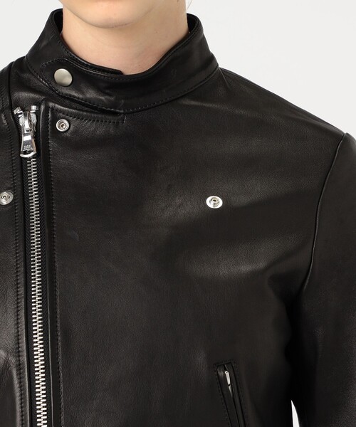 MACPHEE（マカフィー） レザージャケット ライダース ラムレザー