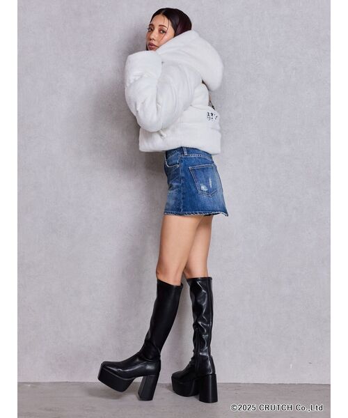 GYDA（ジェイダ） コート アウター GYDA×GALFY eco far superショート