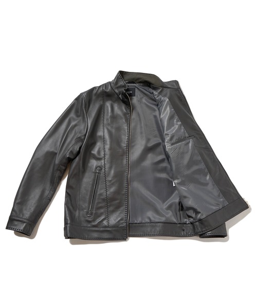 MEN'S BIGI（メンズビギ） 革ジャン ライダース クロームタンニング