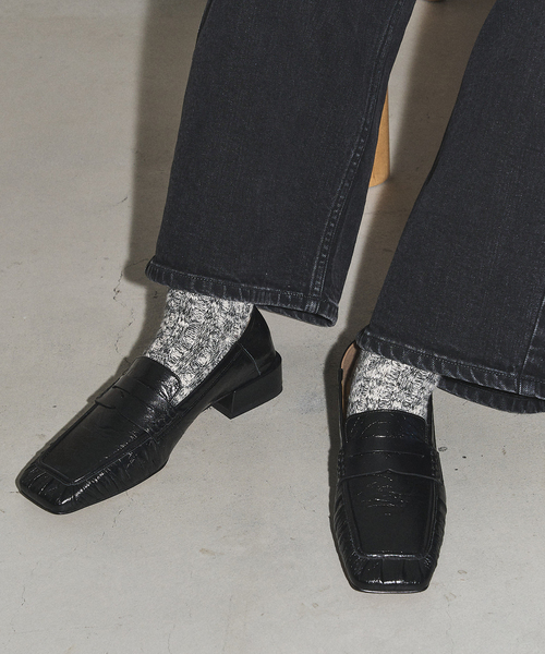 Le Talon GRISE（ル タロン グリーズ） ローファー GRISEレザー