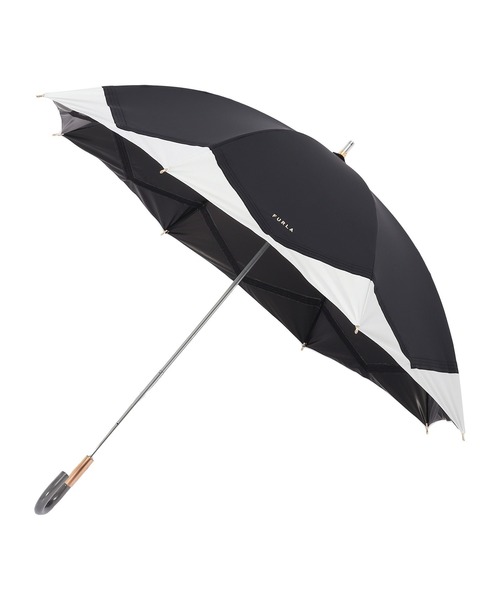 FURLA（フルラ） 傘 晴雨兼用日傘 バイカラーキルティングステッチ