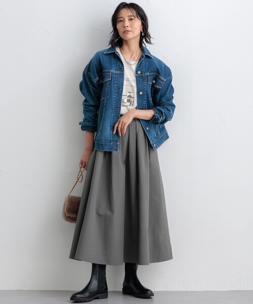 デニムジャケット gジャン 「再入荷/RED CARD TOKYO×23区」オーバー