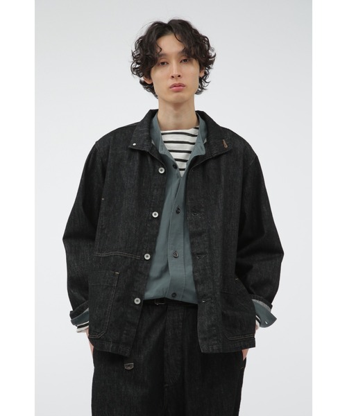 MHL.（エムエイチエル） デニムジャケット gジャン CANTON LIGHT DENIM