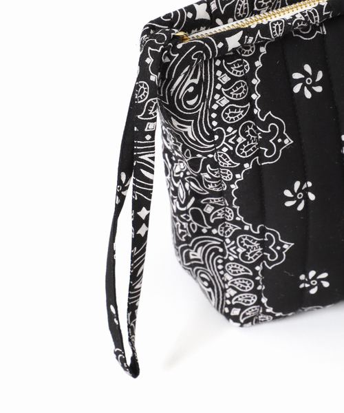 IENA（イエナ） ポーチ MALUS/マリュス BANDANA QUILTING POUCH ポーチ
