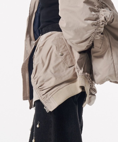 JOSE MOON（ジョゼムーン） スカート WRAP MA-1 SKIRT/ラップ MA-1