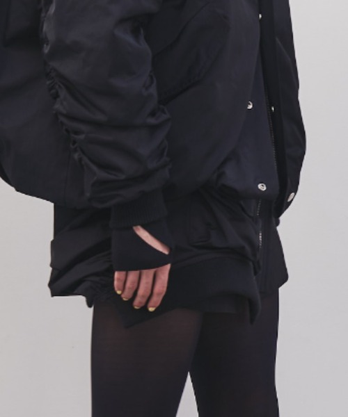 JOSE MOON（ジョゼムーン） スカート WRAP MA-1 SKIRT/ラップ MA-1