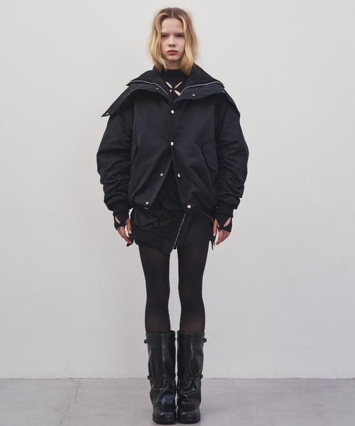 JOSE MOON（ジョゼムーン） スカート WRAP MA-1 SKIRT/ラップ MA-1