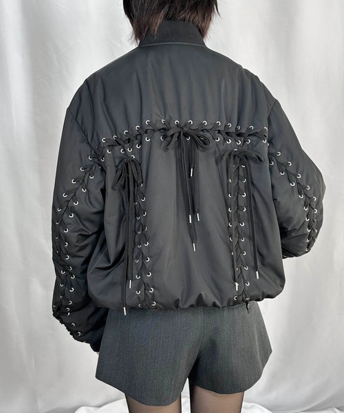 G.V.G.V.（ジーヴィージーヴィー） ma1 ma-1 REVERSIBLE LACE UP MA-1