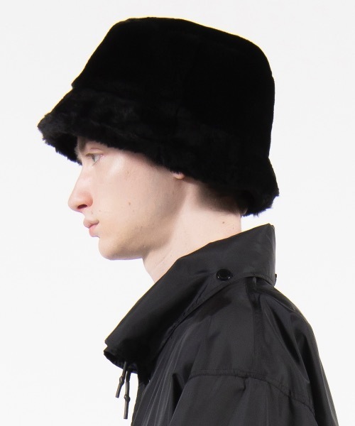 FORSOMEONE（フォーサムワン） 帽子 ハット FORSOMEONE FUR BUCKET HAT