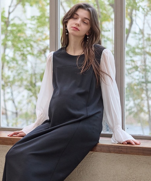 Rosemadame（ローズマダム） マタニティ シフォンスリーブ ストレッチ