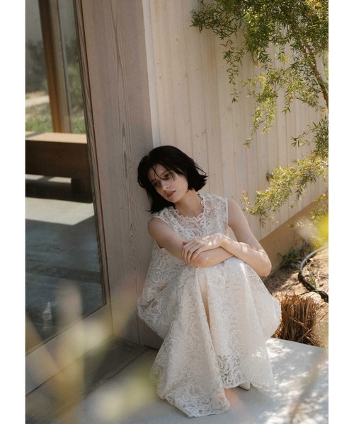 LE'RURE ドレス Prism lace A-line dress : ZOZOTOWN Yahoo!店 - 通販