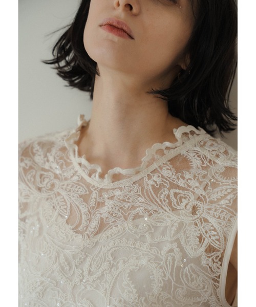 LE'RURE ドレス Prism lace A-line dress : ZOZOTOWN Yahoo!店 - 通販