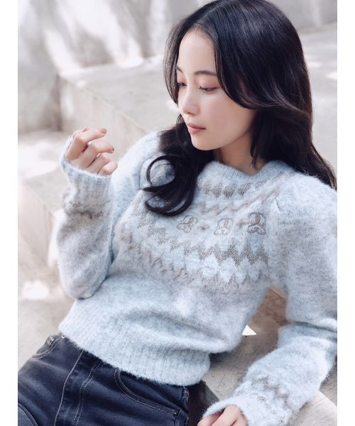 SNIDEL（スナイデル） ニット セーター Sustainableノルディックニット