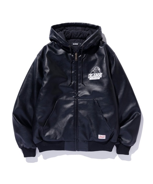 XLARGE（エクストラ ラージ） コート ジャケット FAUX LEATHER HOODED