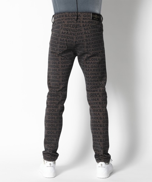 MARK&LONA（マークアンドロナ） パンツ Este Uneven Jacquard Pants