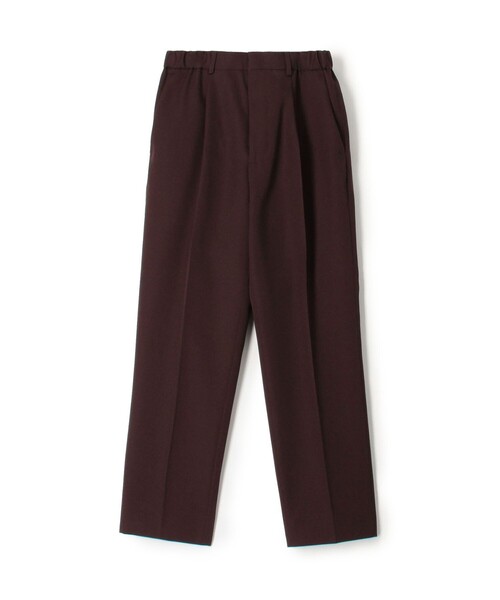 CABaN（キャバン） パンツ ウールギャバジン 1タックテーパードパンツ