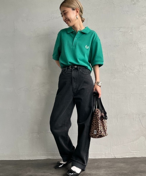 FRED PERRY（フレッドペリー） ポロシャツ ポロ ワンポイントロゴ刺繍