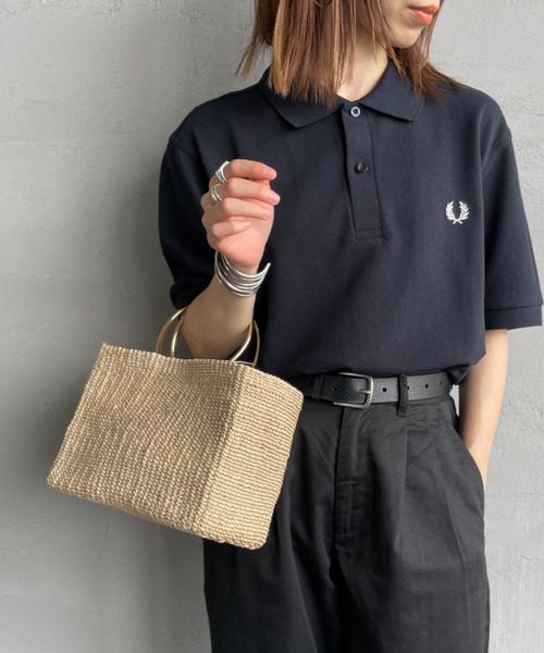 FRED PERRY（フレッドペリー） ポロシャツ ポロ ワンポイントロゴ刺繍