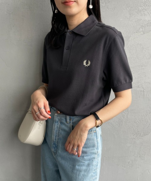 FRED PERRY（フレッドペリー） ポロシャツ ポロ ワンポイントロゴ刺繍