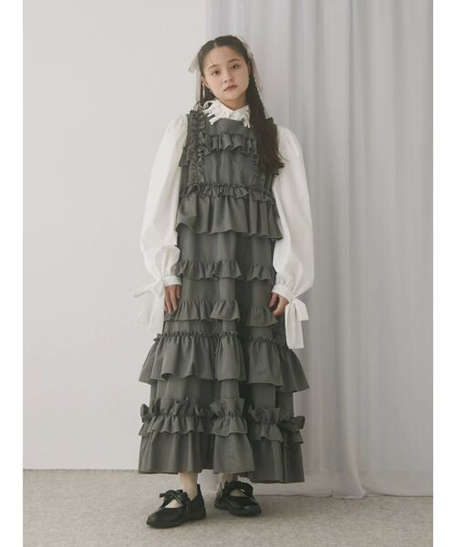 merry jenny（メリージェニー） ワンピース フリルティアード