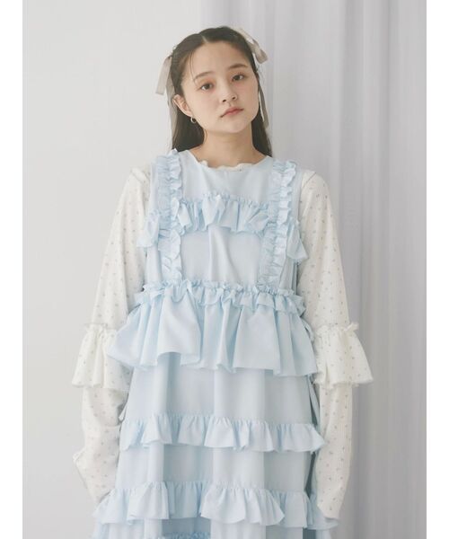 merry jenny（メリージェニー） ワンピース フリルティアード