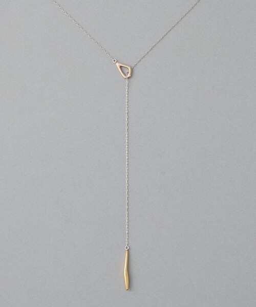 ete（エテ） ネックレス 「トリカラー」 ラリエットネックレス