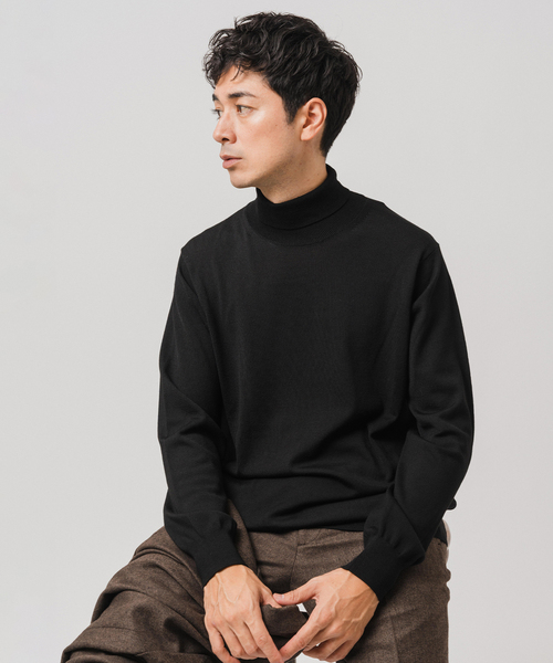 EDIFICE（エディフィス） セーター ニット 14ゲージ ウール