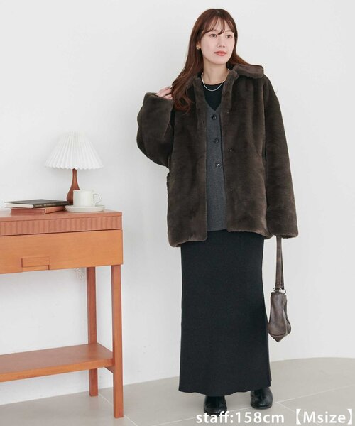 Discoat（ディスコート） コート アウター ファージャケット