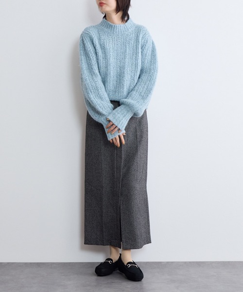 HIMIKO デッキシューズ モカシン 「HIMIKO」ビジュービットふわふわ