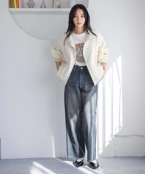 LOWRYS FARM（ローリーズファーム） ブルゾン ジャンバー ボリューム