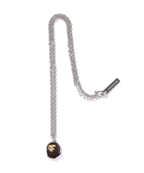 A BATHING APE（アベイシングエイプ） ネックレス APE HEAD NECKLACE