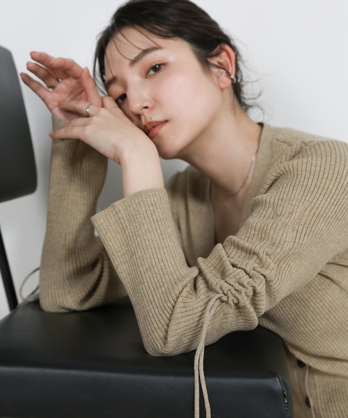 select MOCA（セレクトモカ） カーディガン 「洗える」2WAYスリーブ